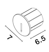 Външна лампа Nova-Luce LED 3W, топла светлина 3000K - 5