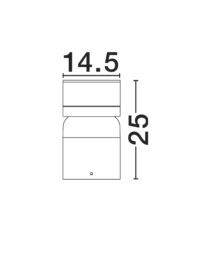 Външна лампа Nova-Luce LED 8W 3000K - 7