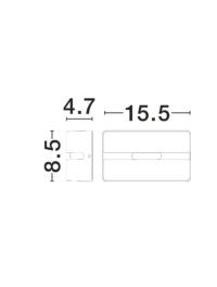 Външна лампа Nova-Luce LED 4W топла светлина - 7