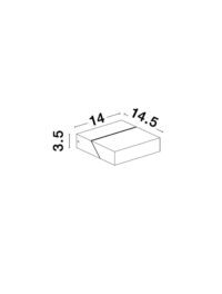 Аплик Nova-Luce LED 10W 3000K - 8