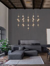 Полилей Nova-Luce LED 72W, топла светлина 3000K - 2