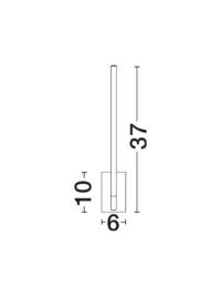 Аплик LED Nova-Luce 4.6W 3000K топла светлина - 8