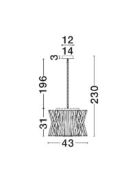 Полилей Nova-Luce, E14, 8x5W - 6