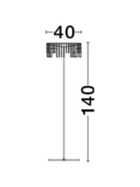 Лампирион Nova-Luce LED 1.7W, топла светлина 3000K - 6
