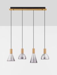 Полилей LED Nova-Luce 27W, димируем, топла светлина 3000K - 3
