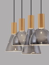 Полилей LED Nova-Luce 27W, димируем, топла светлина 3000K - 5