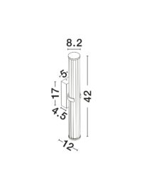 Аплик Nova-Luce LED 13W 3000K - 6