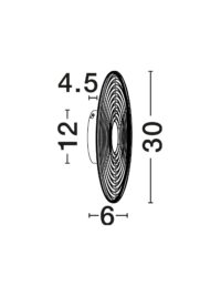 Аплик Nova-Luce LED 8W 3000K - 7
