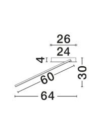 Плафон Nova-Luce LED 30W - 6