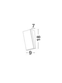Аплик Nova-Luce LED 12W 3000K - 2