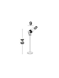 Външна лампа Nova-Luce LED 5W, топла светлина 3000K - 8