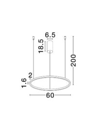 Полилей Nova-Luce LED 3.6W топла светлина 3000K - 7