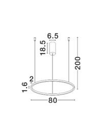Полилей Nova-Luce LED 4.8W топла светлина 3000K - 9