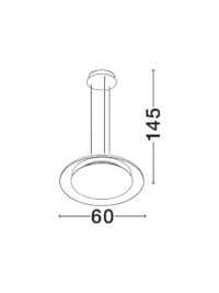 Полилей Nova-Luce LED 38W - 6