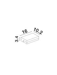 Аплик LED Nova-Luce 6W топла светлина 3000K - 2