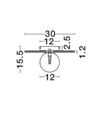 Плафон Nova-Luce G9 1x5W - 7