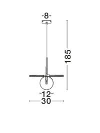 Пендел Nova-Luce G9 1x5W - 7