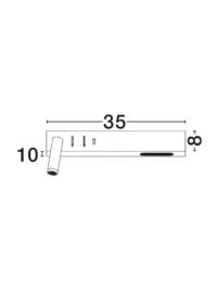 Аплик LED Nova-Luce 8W 3000K - 6