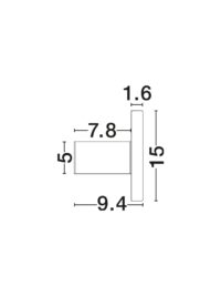 Аплик Nova-Luce LED 10W топла светлина 3000K - 7
