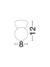 Плафон Nova-Luce G9 1x5W - 6