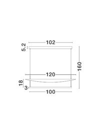 Полилей Nova-Luce LED 8.1W, топла светлина 2700K - 6
