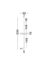 Лампион Nova-Luce LED 21W 3000K - 7