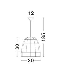 Пендел Nova-Luce E27, 1x12W - 5
