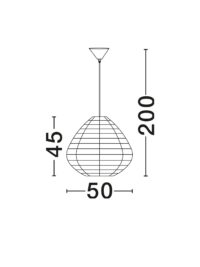 Пендел E27 1x12W Nova-Luce - 8