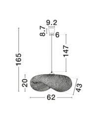 Полилей Nova-Luce 1x12W, фасунга E27 - 8