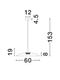 Полилей Nova-Luce LED 1.7W, топла светлина 3000K - 9