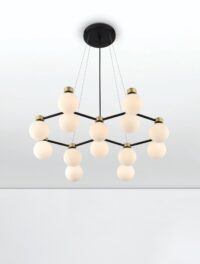Полилей Nova-Luce G9, 14x5W, димируем, съвременен стил - 6