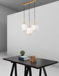 Полилей Nova-Luce, E14, 3x5W, димиран, съвременен стил - 2
