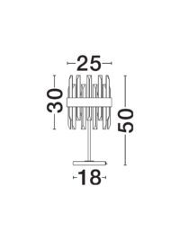 Настолна лампа Nova-Luce G9 6x5W - 6