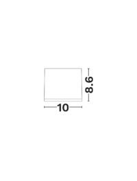 Луничка Nova-Luce LED 10W 3000K за открит монтаж - 6
