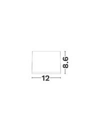 Луничка LED Nova-Luce 1.7W топла светлина 3000K - 7