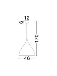 Пендел Nova-Luce E27 3x12W - 7