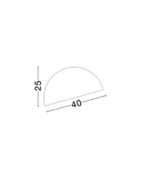 Плафон Nova-Luce E27 12W - 6