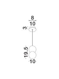 Пендел Nova-Luce G9 до 5W - 8