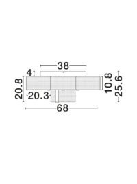 Плафон LED 41W Nova-Luce топла светлина 3000K - 7