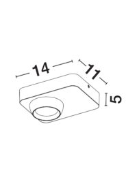 Пендел LED Nova-Luce 9W 3000K - 7