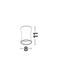 Луничка Nova-Luce GU10, 10W - 6