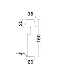 Лампион Nova-Luce, E27, 1x12W - 6