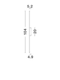Аплик LED Nova-Luce 20W 3000K - 9