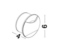 Аплик LED Nova-Luce 3W топла светлина 3000K - 6