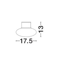 Аплик LED 6W топла светлина Nova-Luce - 9