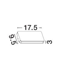 Аплик Nova-Luce LED 10W 3000K за външен монтаж - 6