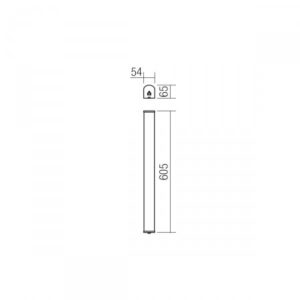 Аплик Smarter MARKER AP 10W LED, 4000K, IP44 - Image 2