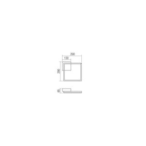 Плафон LED Smarter KLEE 21W 3000K матово злато - Image 2