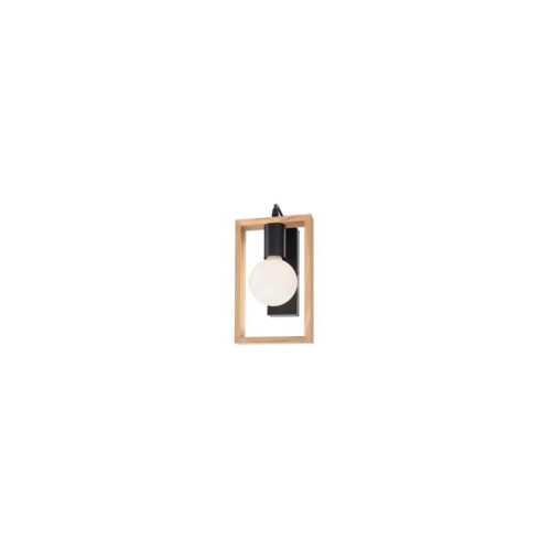 Аплик Smarter TIMBER E27 42W димируем, дърво и метал - Снимка 1