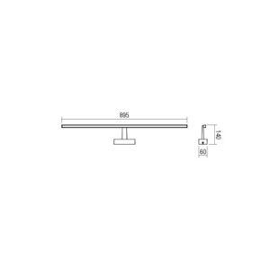 LED аплик за баня SMARTER 01-1676 NEPTUNE - Image 2